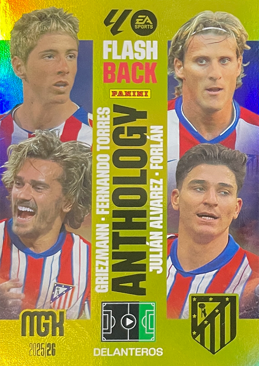 Griezmann / Julián Álvarez / Fenando Torres / Forlán Flashback Power (434)  - Megacracks 2025/2026