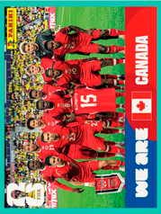 Foto Equipo Canadá (CAN13) - Sticker World Cup 2026
