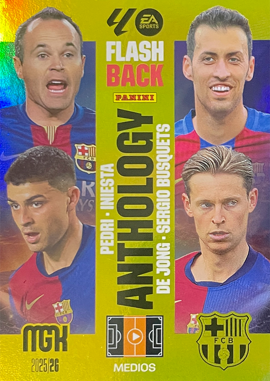 Pedri / De Jong / Xavi / Iniesta Flashback Power (435)  - Megacracks 2025/2026