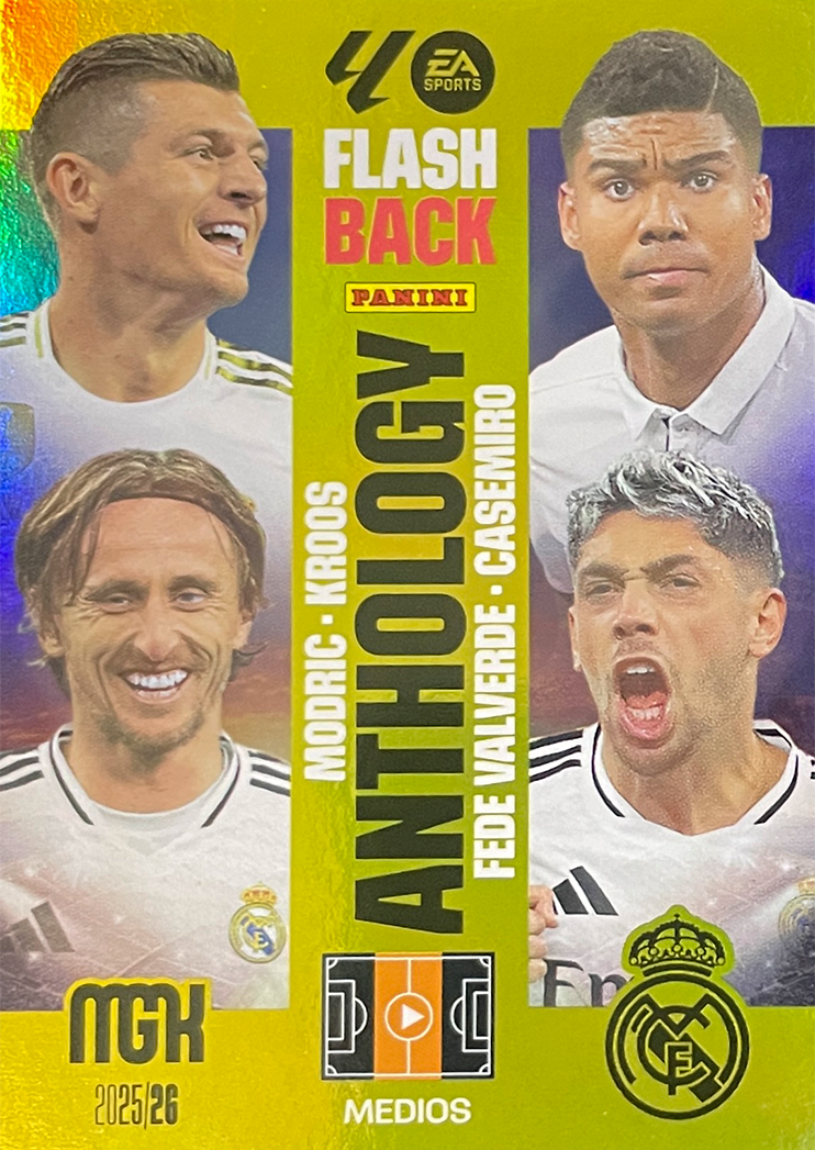 Fede Valverde / Modric / Kroos / Casemiro Flashback Power (436)  - Megacracks 2025/2026