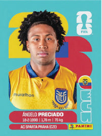 Ángelo Preciado Ecuador (ECU7) - Sticker World Cup 2026