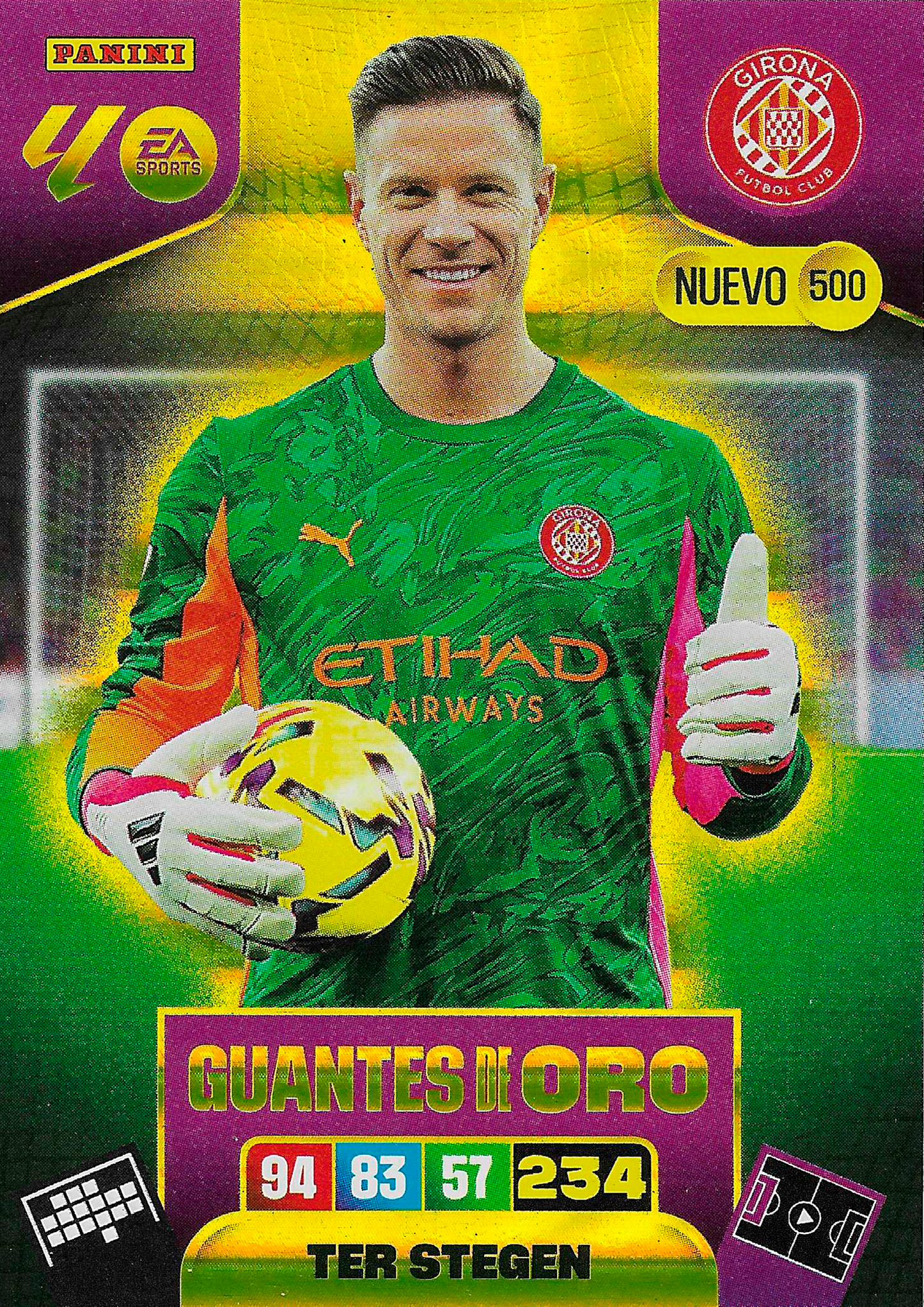 Ter Stegen Guante De Oro (500)  - Adrenalyn XL LaLiga 2025/2026