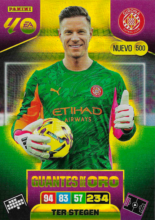 Ter Stegen Guante De Oro (500)  - Adrenalyn XL LaLiga 2025/2026