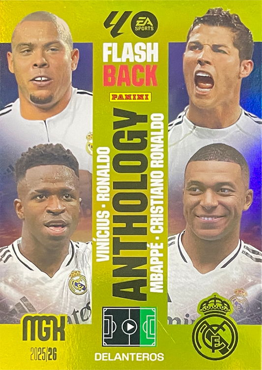 Mbappé / Vinícius / Cristiano Ronaldo / Ronaldo Flashback Power (440)  - Megacracks 2025/2026