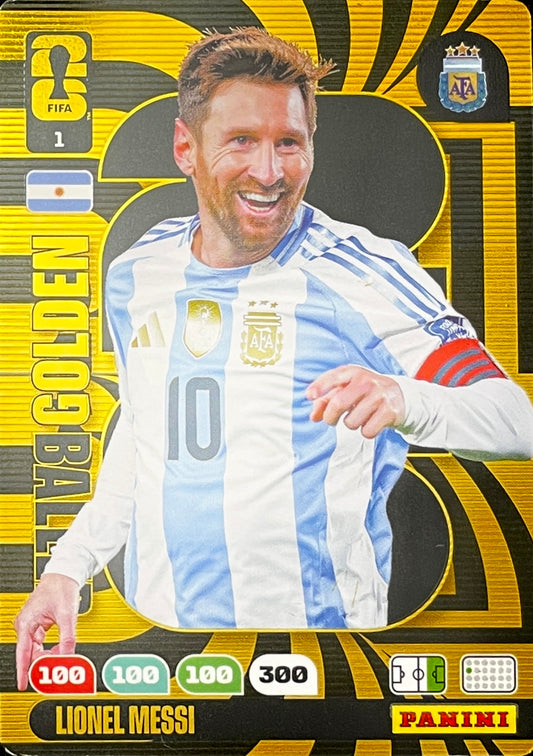 Messi Golden Baller (1)  - Adrenalyn XL World Cup 2026