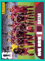 Foto Equipo Catar (QAT13) - Sticker World Cup 2026