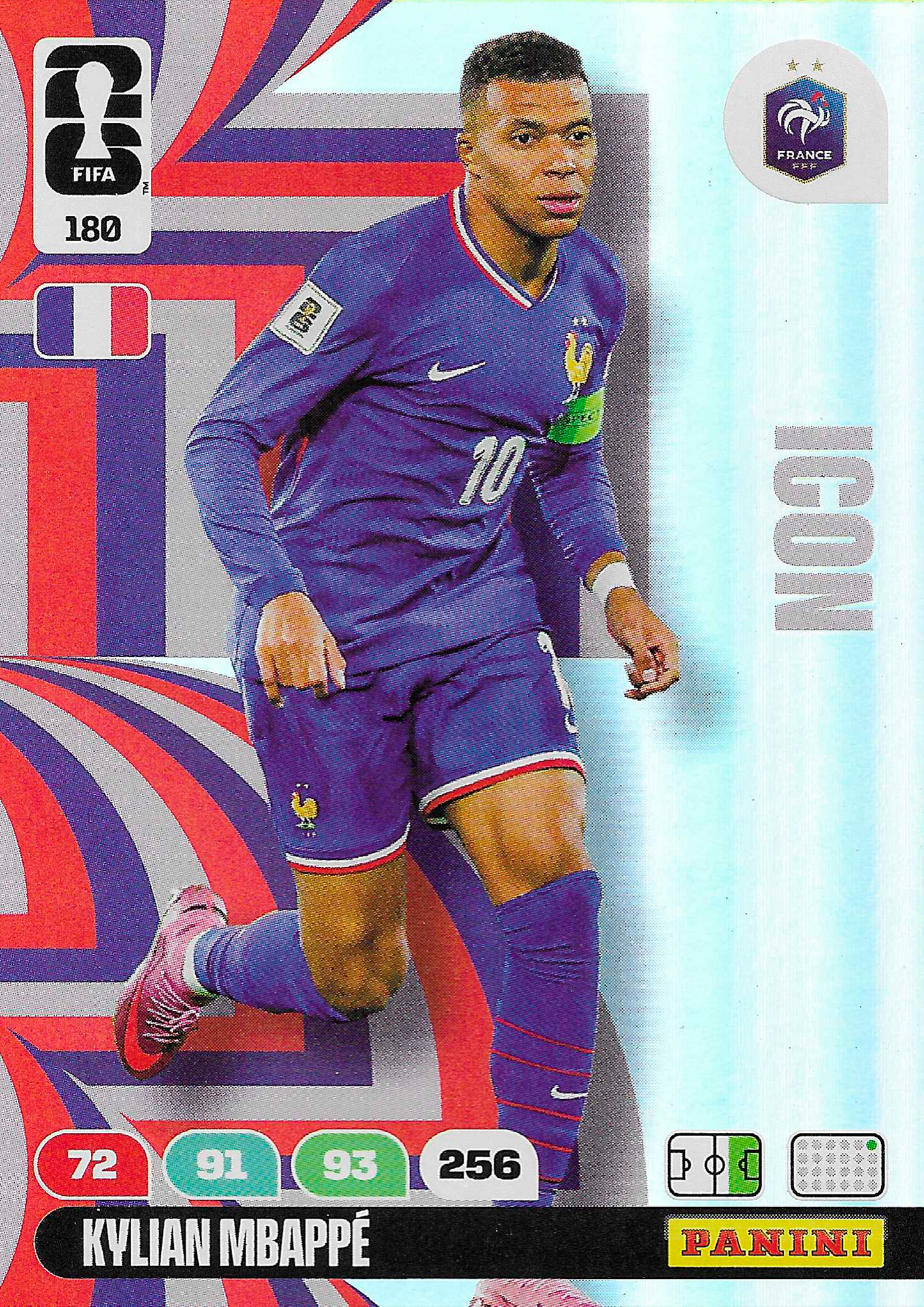 Kylian Mbappé Icon (180)  - Adrenalyn XL World Cup 2026