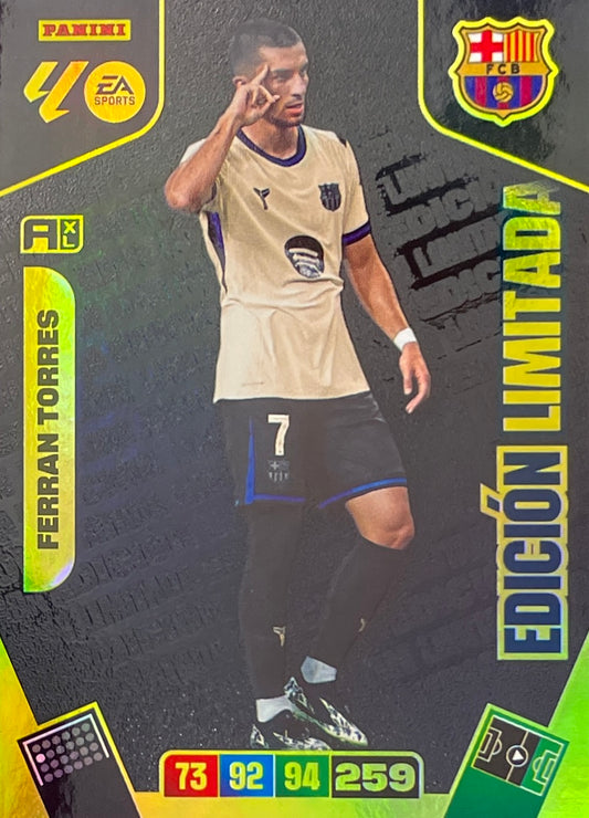 Ferran Torres Edición Limitada (EL20)  - Adrenalyn XL LaLiga 2025/2026
