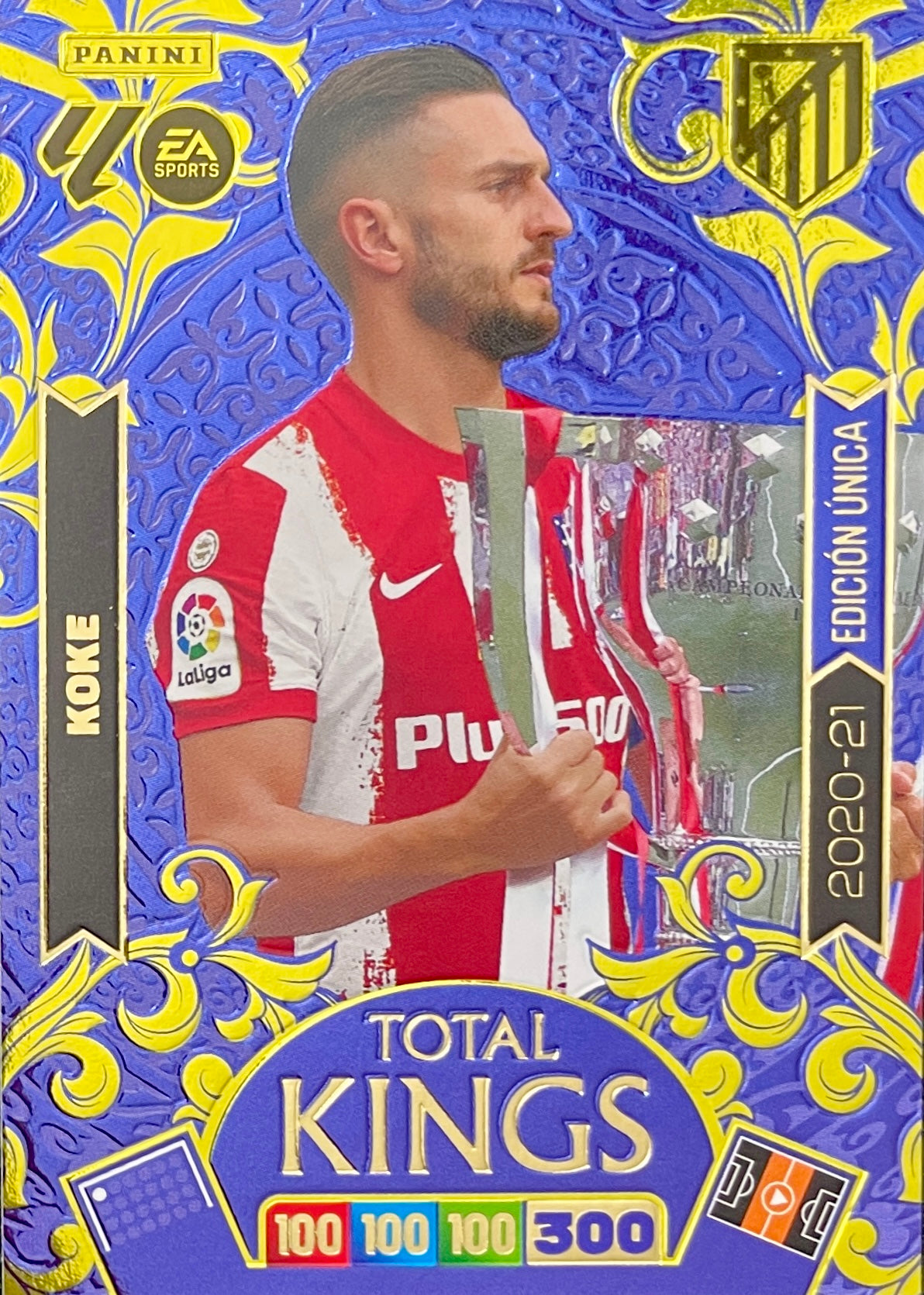 Koke 2020-21 Total King (TK15)  - Adrenalyn XL LaLiga 2025/2026