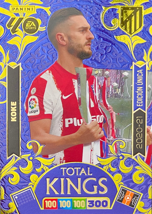 Koke 2020-21 Total King (TK15)  - Adrenalyn XL LaLiga 2025/2026