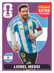 Lionel Messi Extra Sticker Base (EXT1) - Sticker World Cup 2026