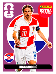 Luka Modrić Extra Sticker Base (EXT21) - Sticker World Cup 2026