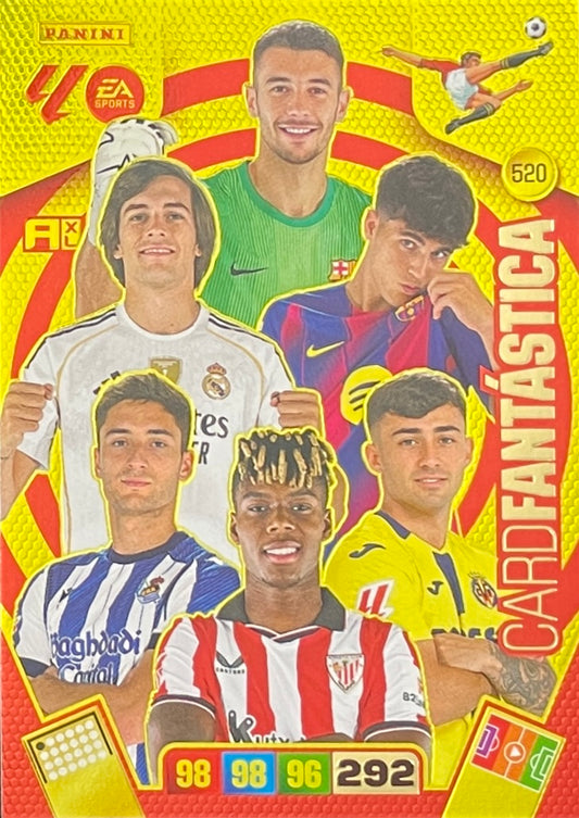Card Fantástica  (520)  - Adrenalyn XL LaLiga 2025/2026