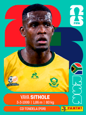Yaya Sithole Sudáfrica (RSA15) - Sticker World Cup 2026