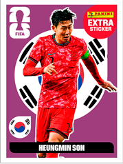 Heung-Min Son Extra Sticker Base (EXT65) - Sticker World Cup 2026
