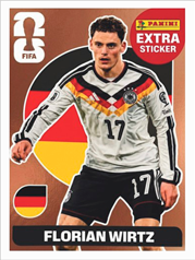 Florian Wirtz Extra Sticker Bronce (EXT42) - Sticker World Cup 2026