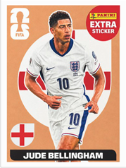 Jude Bellingham Extra Sticker Bronce (EXT34) - Sticker World Cup 2026