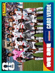 Foto Equipo Cabo Verde (CPV13) - Sticker World Cup 2026