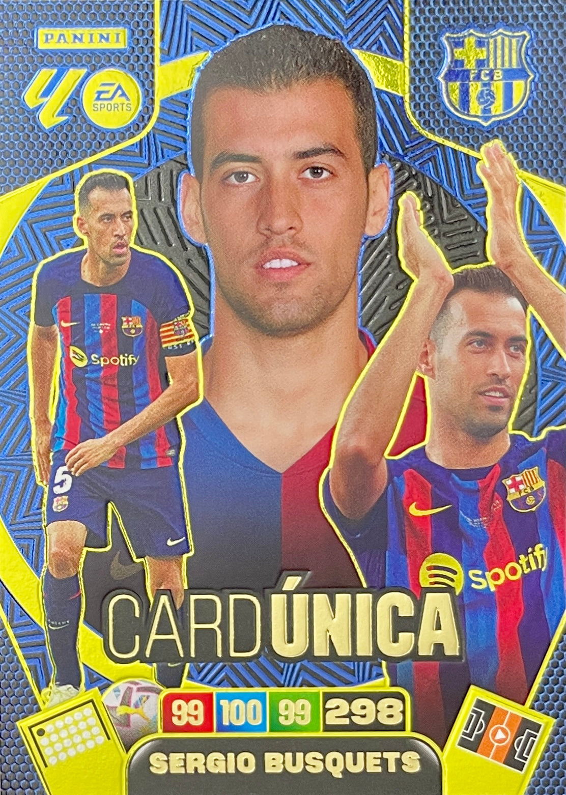 Busquets Card Única (CU1)  - Adrenalyn XL LaLiga 2025/2026