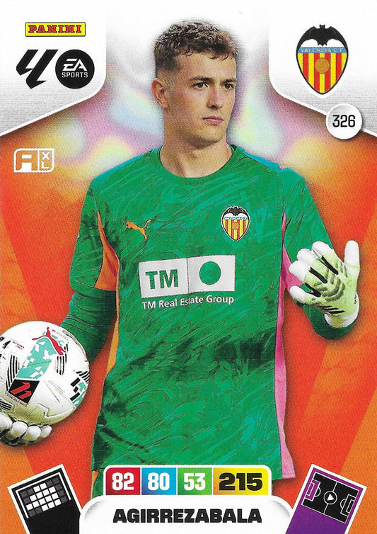 Agirrezabala Básica (326)  - Adrenalyn XL 2025/2026