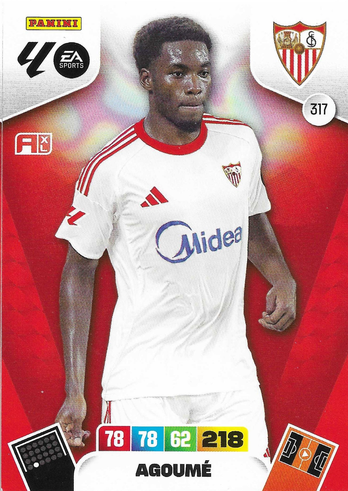 Agoumé Básica (317)  - Adrenalyn XL 2025/2026