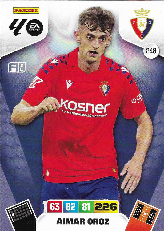 Aimar Oroz Básica (248)  - Adrenalyn XL 2025/2026