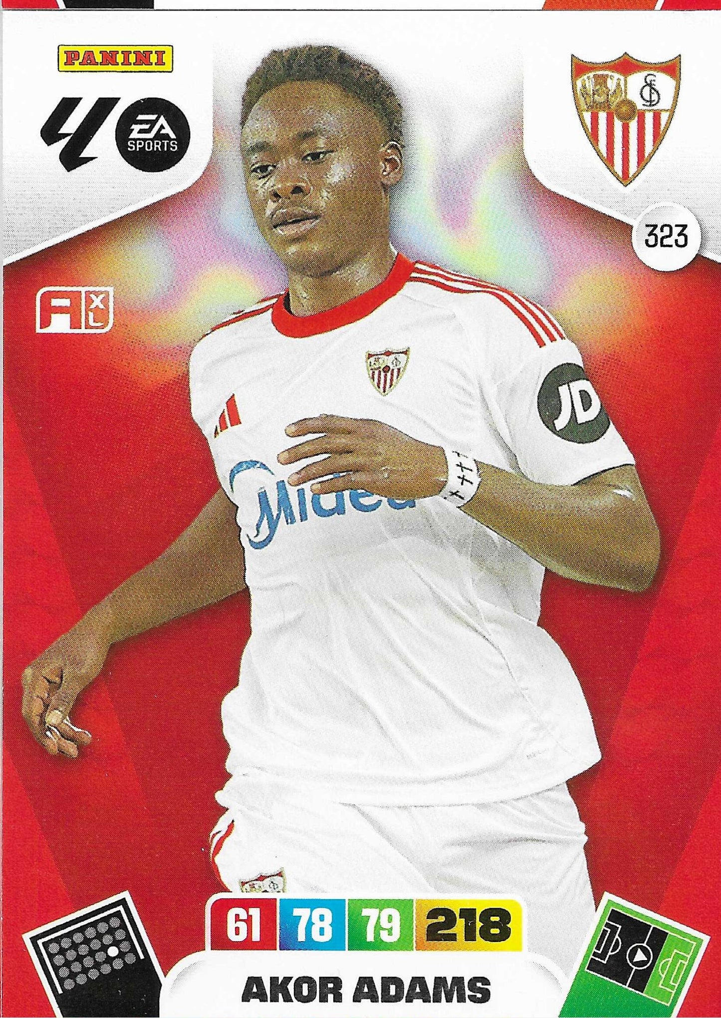 Akor Adams Básica (323)  - Adrenalyn XL 2025/2026