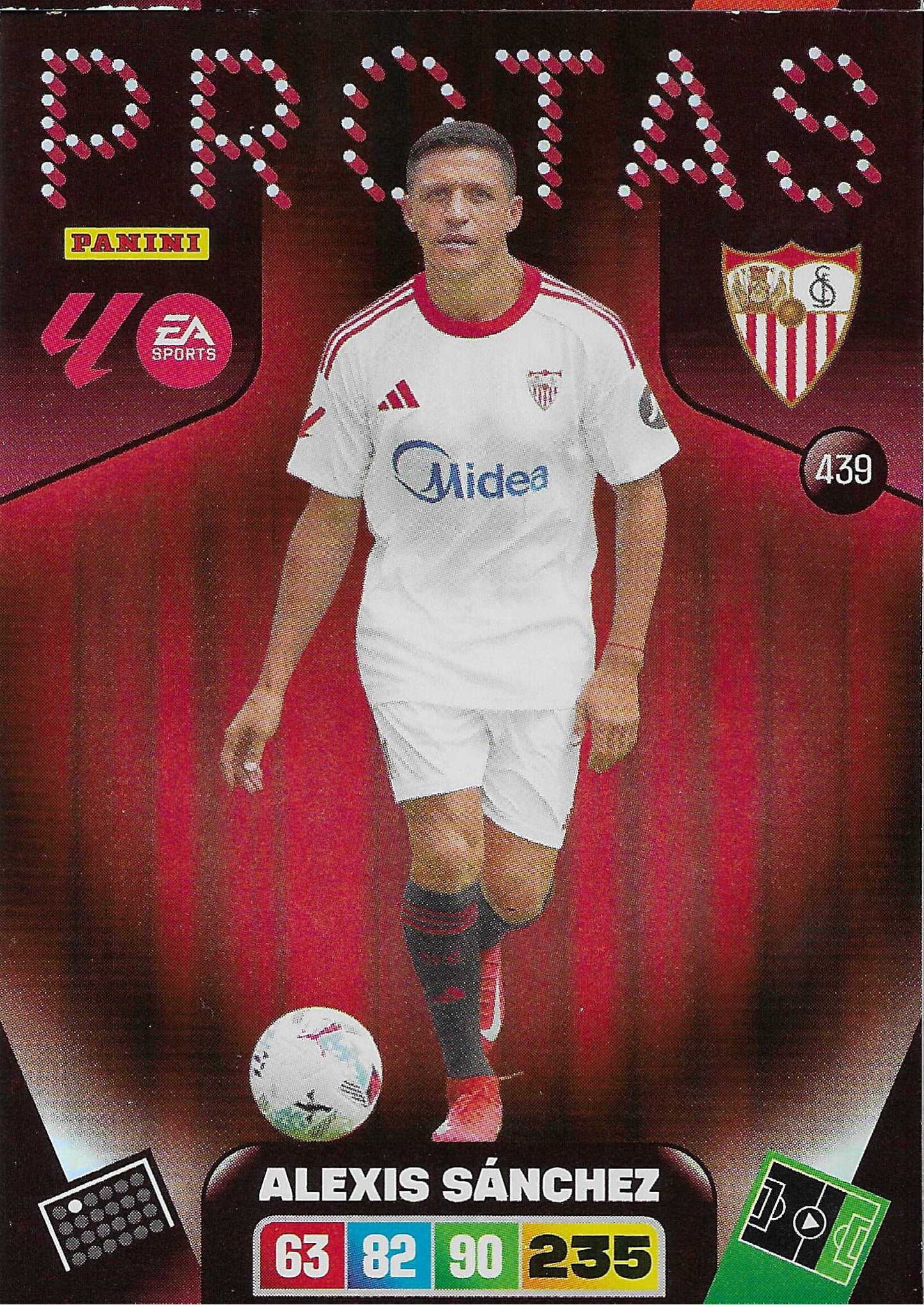 Alexis Sánchez Protas (439)  - Adrenalyn XL 2025/2026