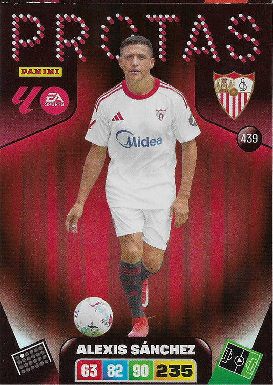 Alexis Sánchez Protas (439)  - Adrenalyn XL 2025/2026