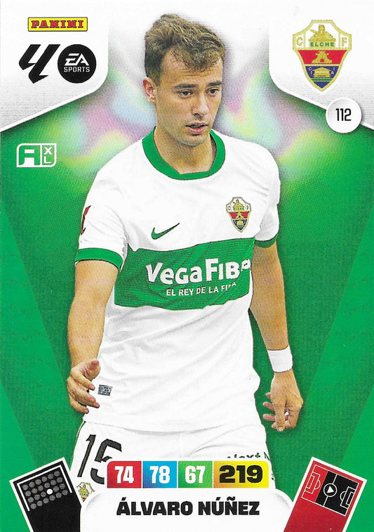 Álvaro Núñez Básica (112)  - Adrenalyn XL 2025/2026