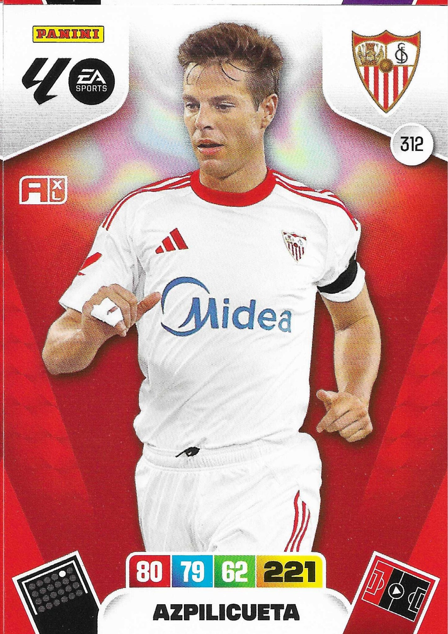 Azpilicueta Básica (312)  - Adrenalyn XL LaLiga 2025/2026