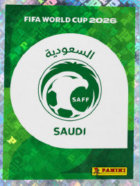 Escudo Arabia Saudí (KSA1) - Sticker World Cup 2026
