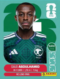 Saud Abdulhamid Arabia Saudí (KSA4) - Sticker World Cup 2026