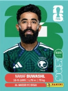 Nawaf Buwashl Arabia Saudí (KSA5) - Sticker World Cup 2026