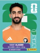Nawaf Alaqidi Arabia Saudí (KSA2) - Sticker World Cup 2026