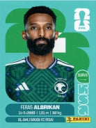 Feras Al Brikan Arabia Saudí (KSA18) - Sticker World Cup 2026