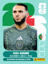 Amine Gouiri Argelia (ALG18) - Sticker World Cup 2026