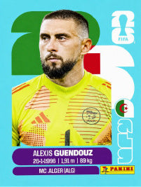 Alexis Guendouz Argelia (ALG2) - Sticker World Cup 2026