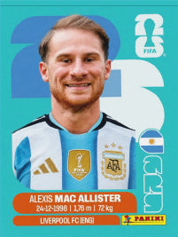 Alexis Mac Allister Argentina (ARG9) - Sticker World Cup 2026
