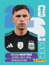 Emiliano Martínez Argentina (ARG2) - Sticker World Cup 2026