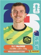 Riley Mcgree Australia (AUS12) - Sticker World Cup 2026