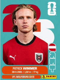 Patrick Wimmer Austria (AUT17) - Sticker World Cup 2026