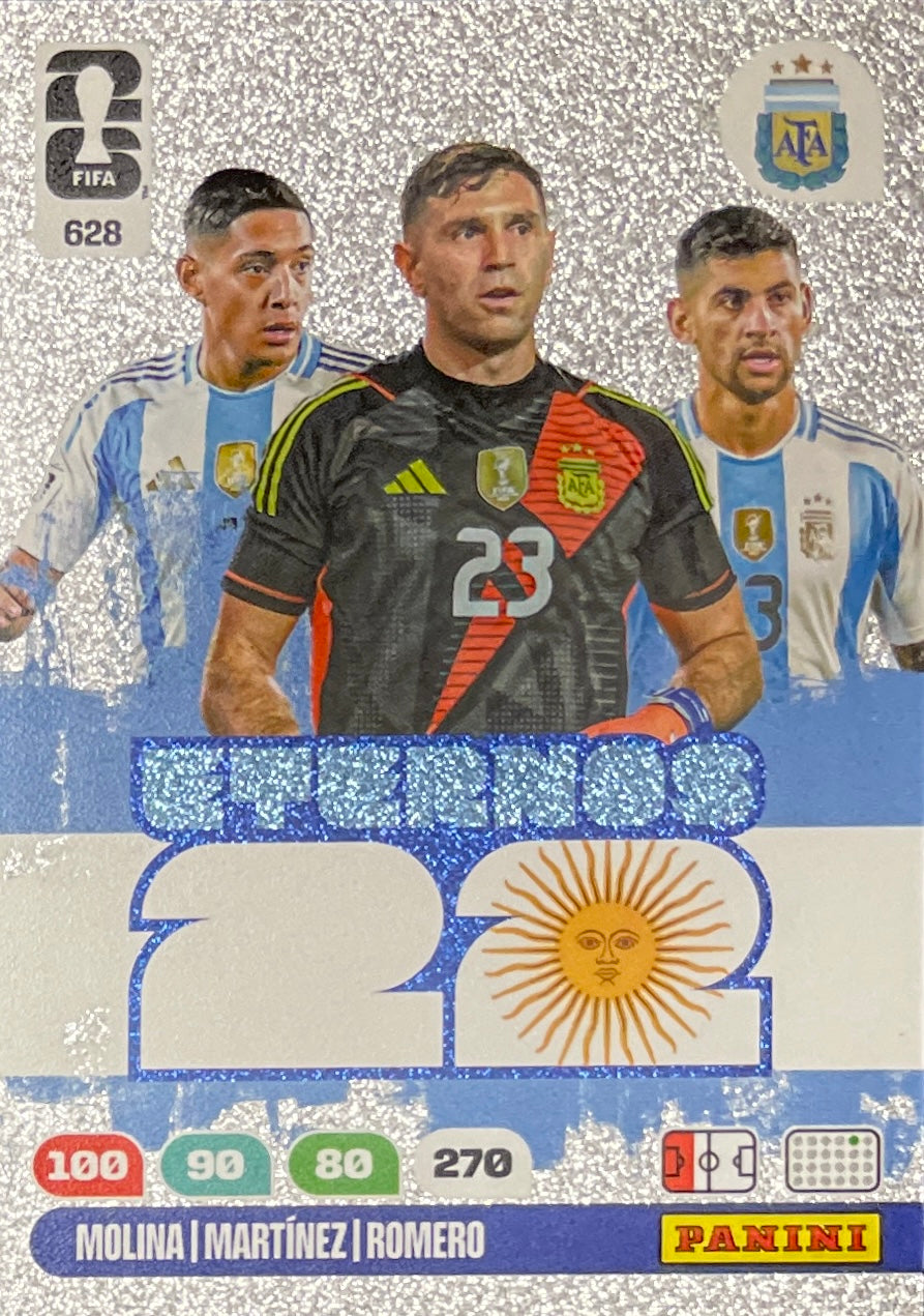 Defenders Eternos 22 (628)  - Adrenalyn XL World Cup 2026