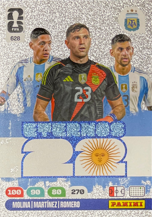 Defenders Eternos 22 (628)  - Adrenalyn XL World Cup 2026