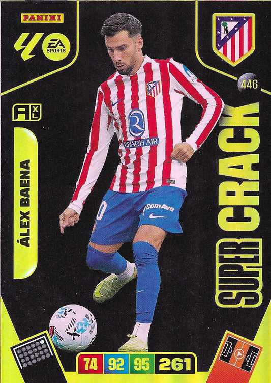 Álex Baena Super Crack (446)  - Adrenalyn XL 2025/2026