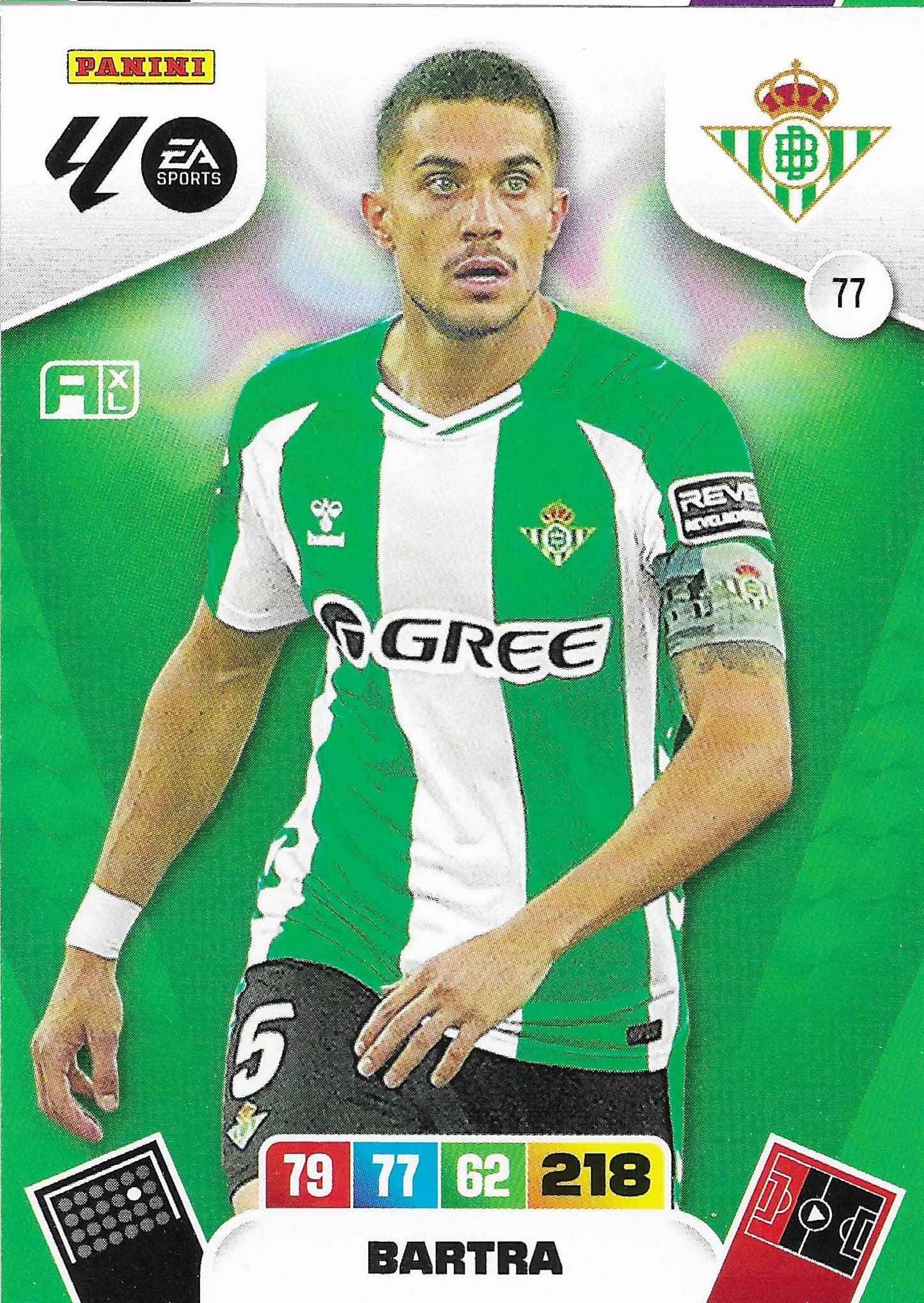 Bartra Básica (77)  - Adrenalyn XL LaLiga 2025/2026