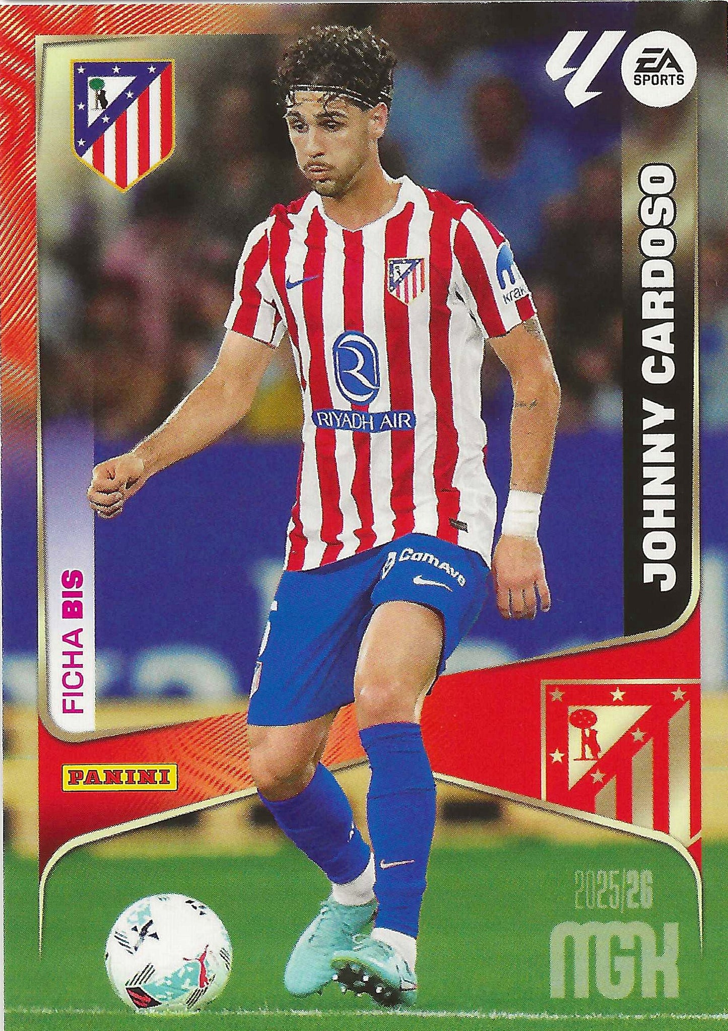 Johnny Cardoso Ficha Bis (64BIS)  - Megacracks 2025/2026