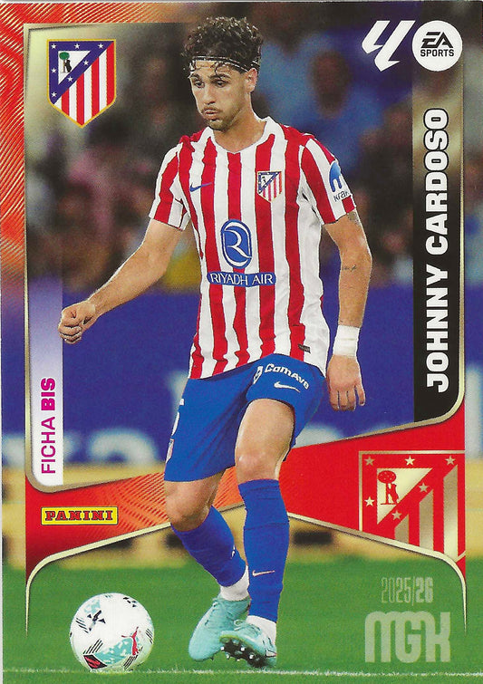 Johnny Cardoso Ficha Bis (64BIS)  - Megacracks 2025/2026
