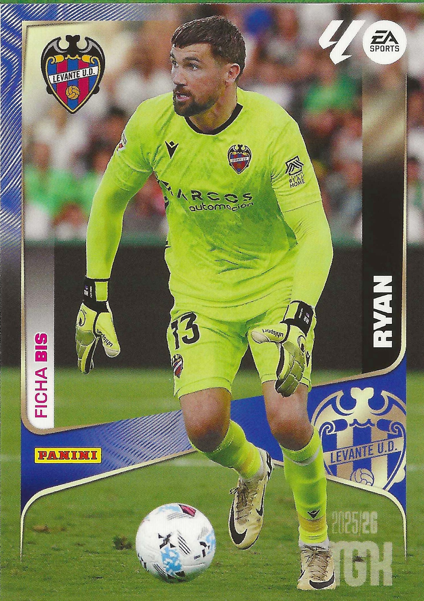 Ryan Ficha Bis (201BIS)  - Megacracks 2025/2026