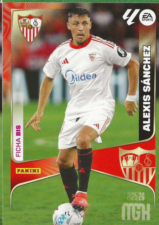 Aléxis Sánchez Ficha Bis (340BIS)  - Megacracks 2025/2026